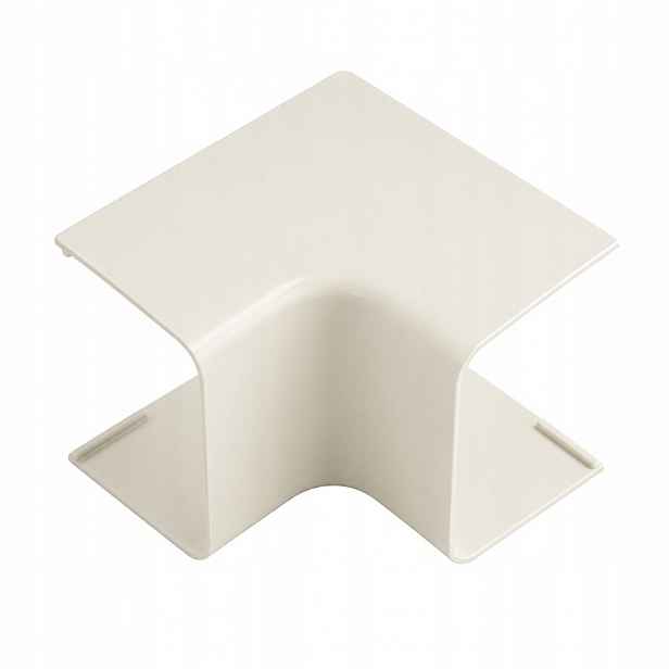 Vnitřní koleno pro kanál koryta Pvc 80x60 mm