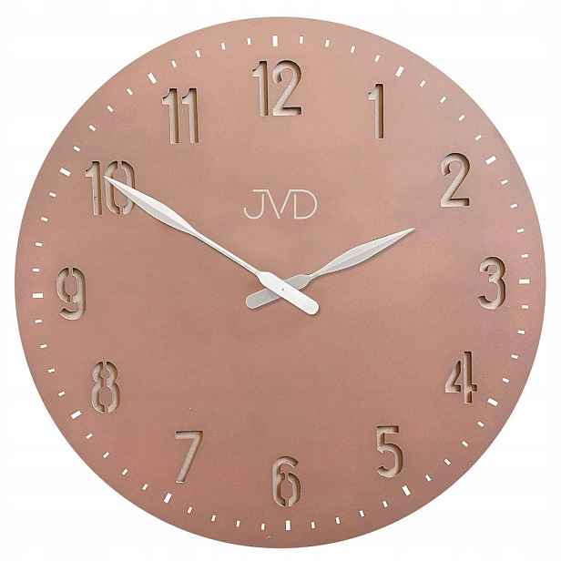Elegantní Dřevěné Nástěnné Hodiny Jvd HC39.2 50 cm