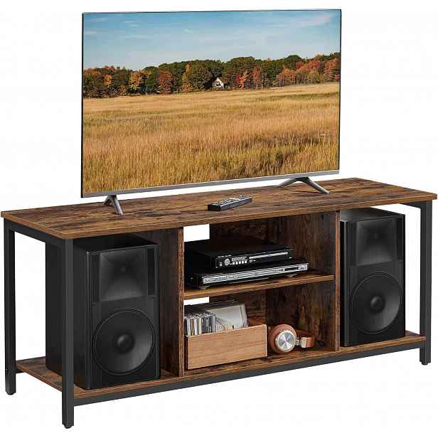 Tv Skříňka Vasagle Do 60 Palců V Industriálním Stylu, 120 CM