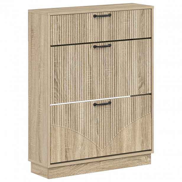 vidaXL Skříň na obuv HOORN 78 x 24 x 100 cm Kompozitní dřevo