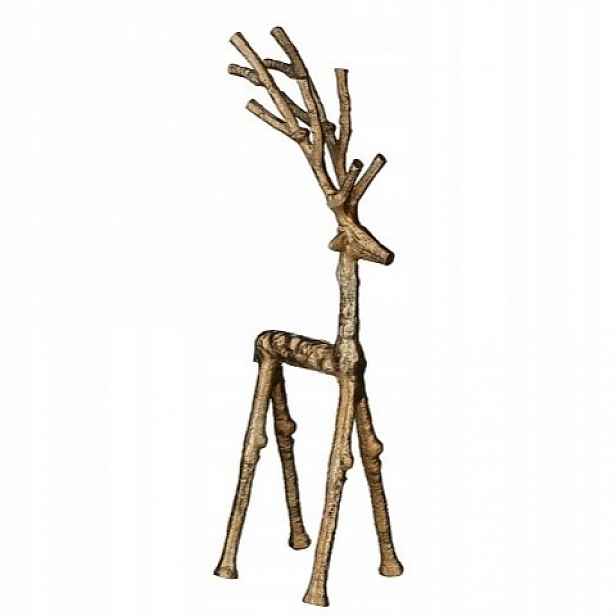 Figurka sob zlatá 39,5 cm