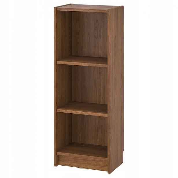 Ikea Billy regál, police 40x28x106 cm, hnědý ořech