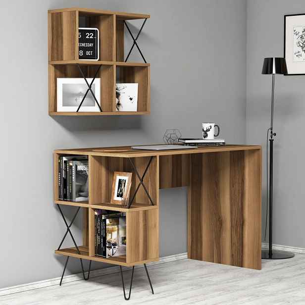Psací stůl Extra 2 - Walnut