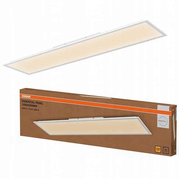 Stropní Led panel 36W 3200lm 3000K 100x30 cm Essentials Osram