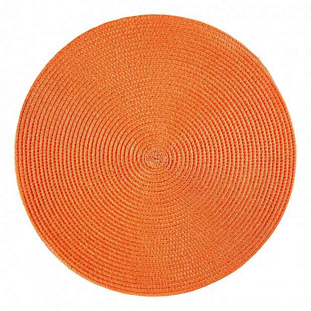 Butlers AMBIENTE Prostírání kulaté 38 cm - oranžová