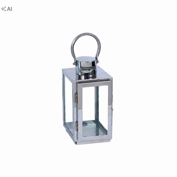 Shein Lampa Na Svíčku Ve Stříbrné Barvě 32x12x13 1_A