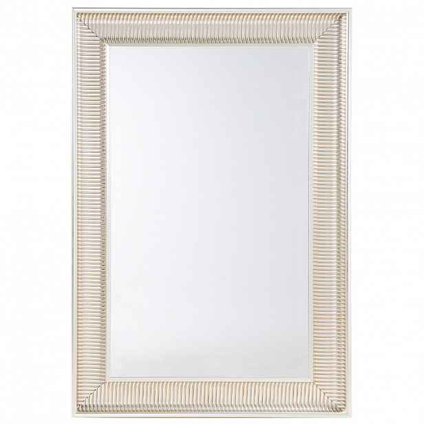 Beliani NÁSTĚNNÉ ZRCADLO zlaté obdélníkové 60/90 cm Cassis
