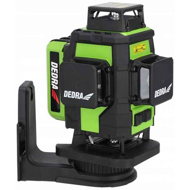 Křížový laser Laserová vodováha 360 4D Plášťová MC0908 Zelená Dedra