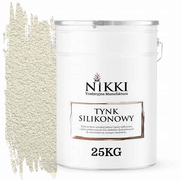 Silikonová Omítka Fasádní Bílá Zlomená Do Béžové F771 25KG Zrno 2.0mm