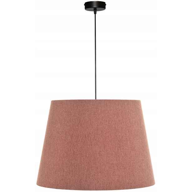 Závěsná lampa Závěsný lustr E27 Starorůžová Stínidlo Kužel 34 x 44 h29 Avola