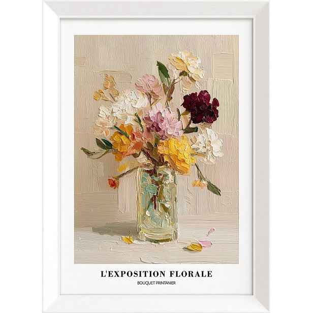 Tištěný obraz s rámem 56x75 cm Sunny Bouquet – Styler
