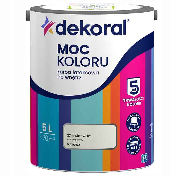 Dekoral Barva Barva Color Višňový Květ 5L