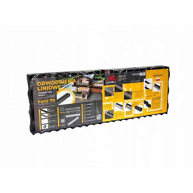 Sada odvodňovacích zařízení Tripack ForU70 A15 Plast