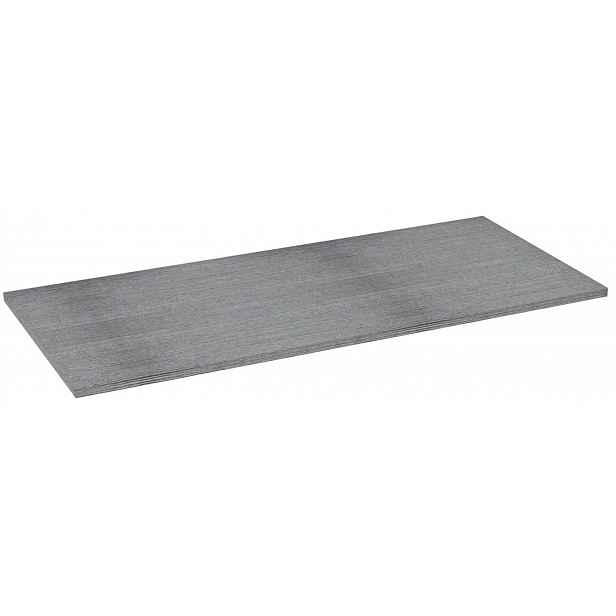 Sapho Ezara - Deska pod umyvadlo 122x47 cm, dub stříbrný EZD121-1111