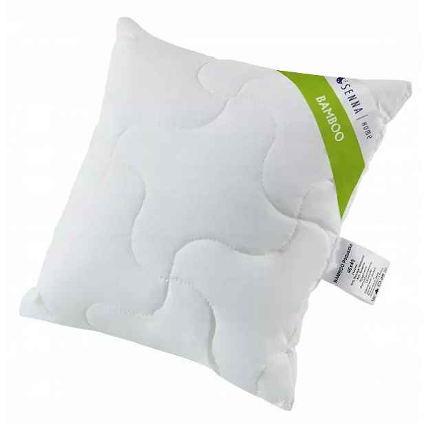 Antialergický polštář 40x40 Bamboo Eco 300 g bílá Inter Widex