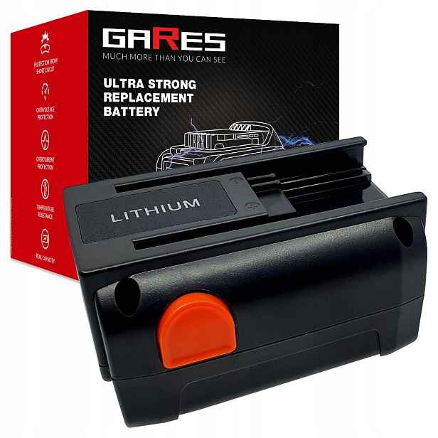 Baterie Akumulátor pro Gardena 8878 8835 8835-U 8839 18V 2Ah