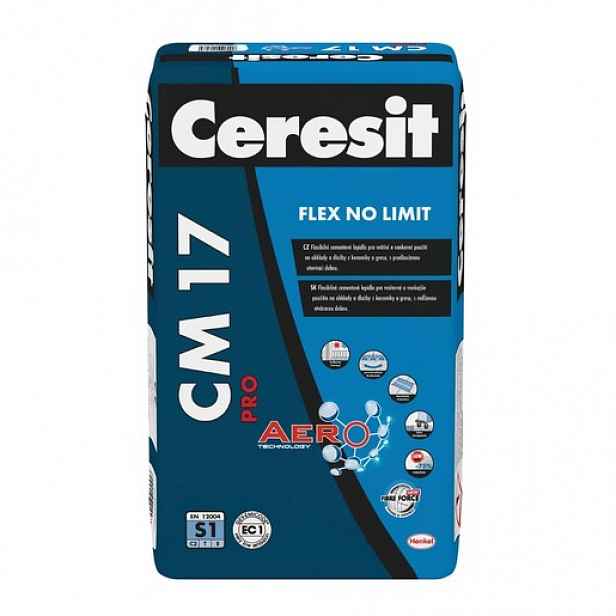 Ceresit CM 17 lepidlo šedá 25 kg c2te s1 CM1725