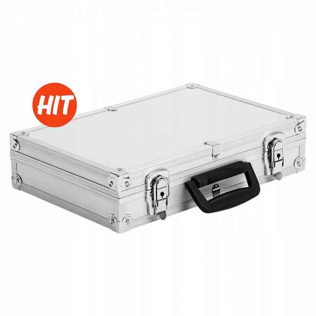 Malý hliníkový kufr – 400 x 270 x 102 mm