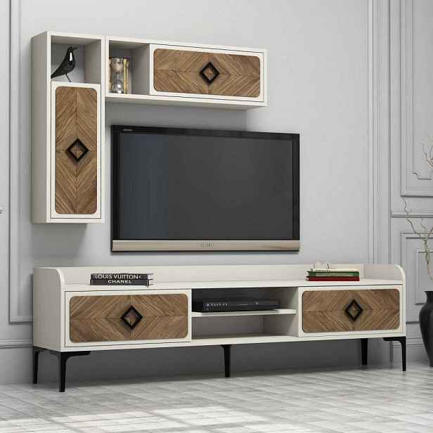TV stěna / Sestava pod TV Samba - Cream