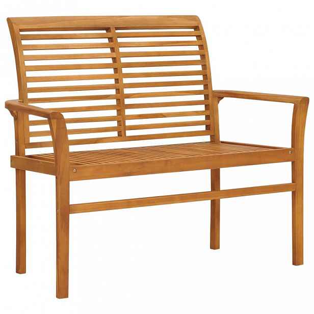 Zahradní lavice 112 cm teak