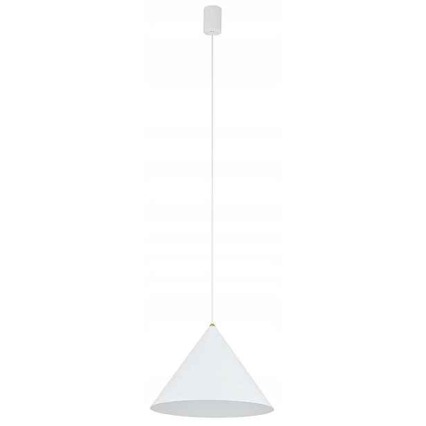 Závěsná lampa Zenith M Bílá 1xGU10 ES111 35 cm Stropní Svítidlo Pokoj Obývací pokoj
