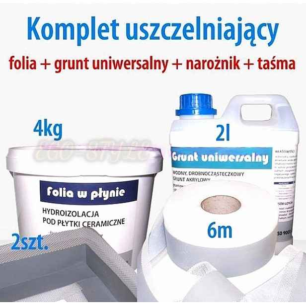 Kesmet Sada těsnění do sprchy/sprchového koutu