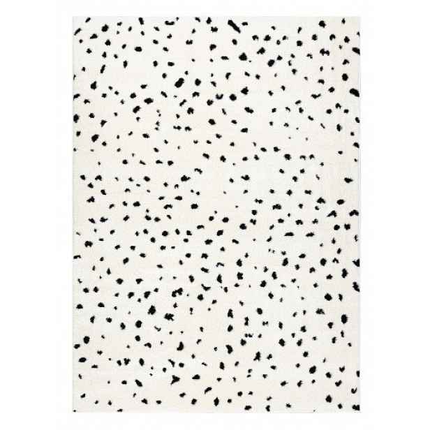 Kusový koberec Mode 8508 cream/black, 80x150, bílá, chodba / předsíň, Dywany Łuszczów