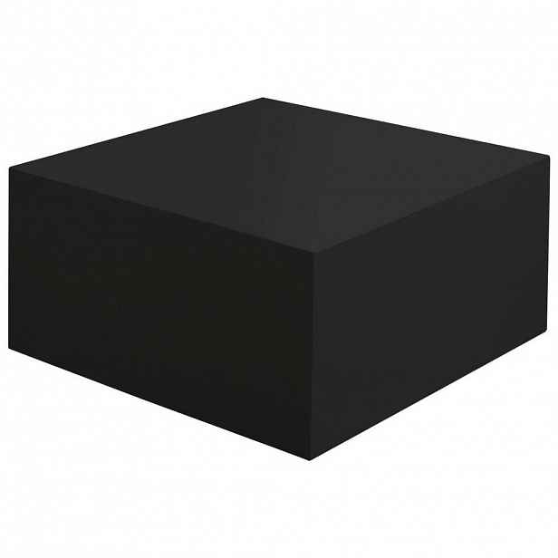 Livetastic KONFERENČNÍ STOLEK, vysoce lesklá černá, kompozitní dřevo, 60/60/30 cm