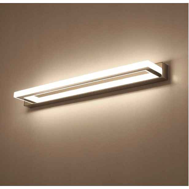 Nástěnné Led svítidlo nad zrcadlo chrom 8W 4500K