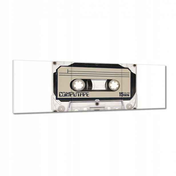 Obrazy 120x40 Music Cassette Kazeta