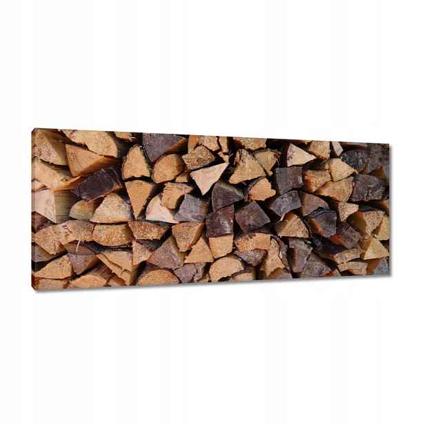 Obrazy 100x40 Dřevo do krbu
