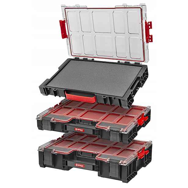 Qbrick System Pro 300+200+100MFI sada 3v1 organizér box na nářadí