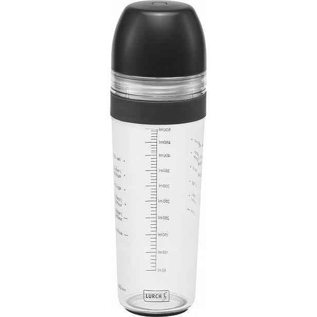 Shaker Lurch mixér na těsto 750 ml na palačinky a dresinky, shaekové omáčky