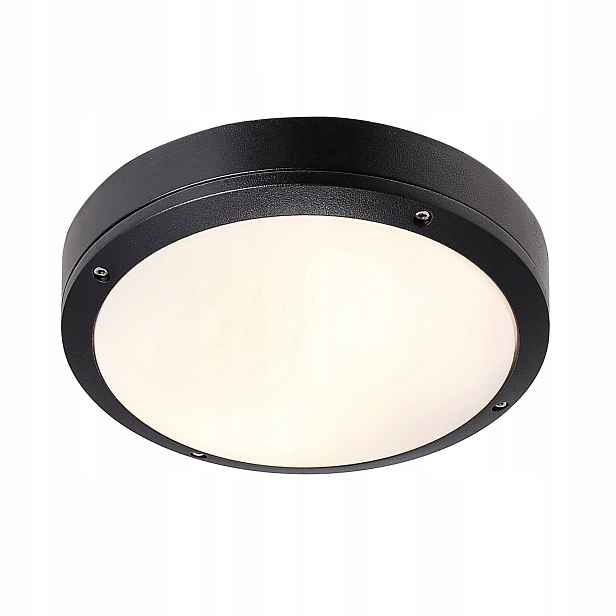 Stropní svítidlo terasové Desi černé hliníkové 2xE27 12W IP44 Nordlux