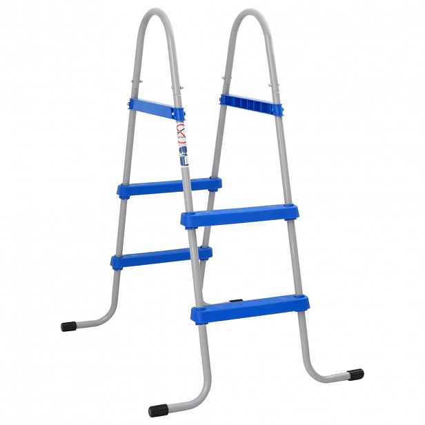 vidaXL Schůdky pro nadzemní bazén 84 cm ocel a plast