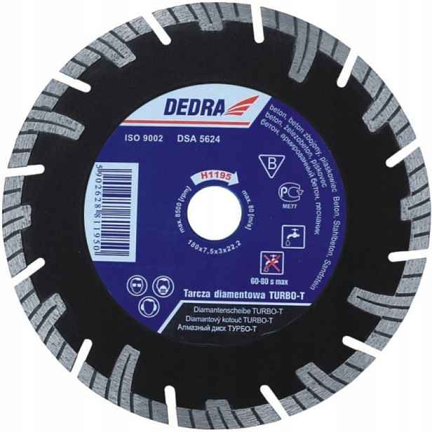 Dedra Diamantový Kotouč Turbo-t 230 mm H1197
