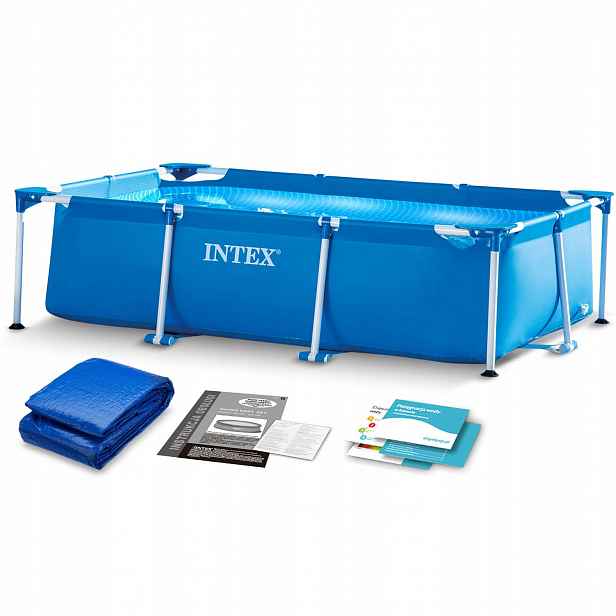 Bazén Zahradní rámový obdélníkový Intex 2300L 260 x 160 x 65 cm