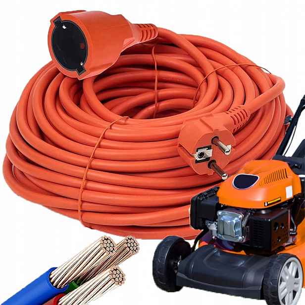 Prodlužovací Kabel Pro Sekačku Stavebního Vyžínače, Šňůra 30 M