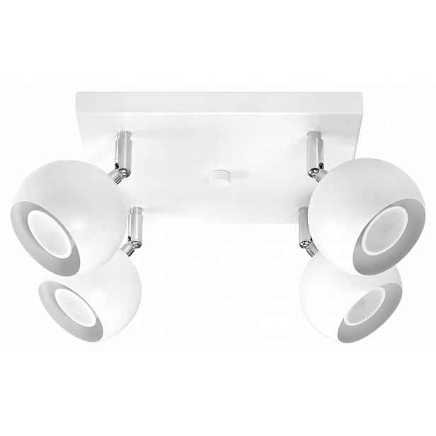 Spotová reflektorová lampa Oculare 4 bílá Sollux