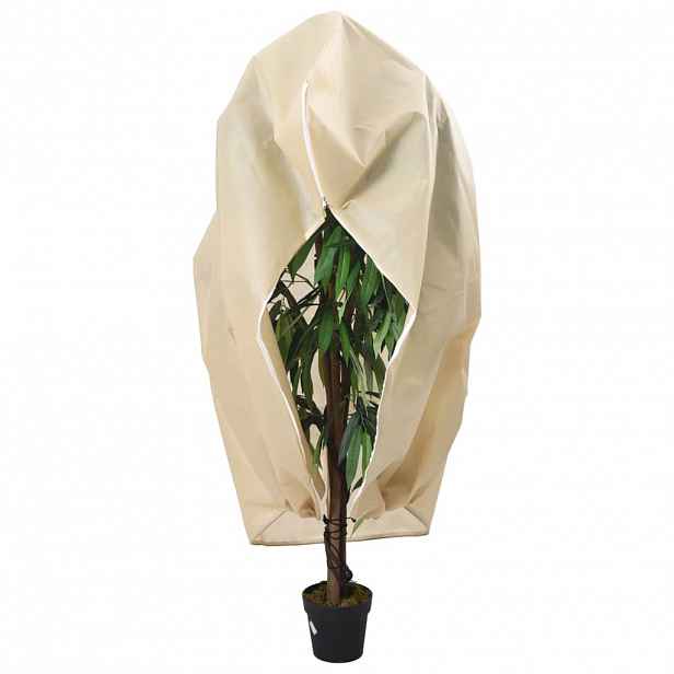 vidaXL Ochranný návlek na rostliny na zip 70 g/m² 2,36 x 2 m
