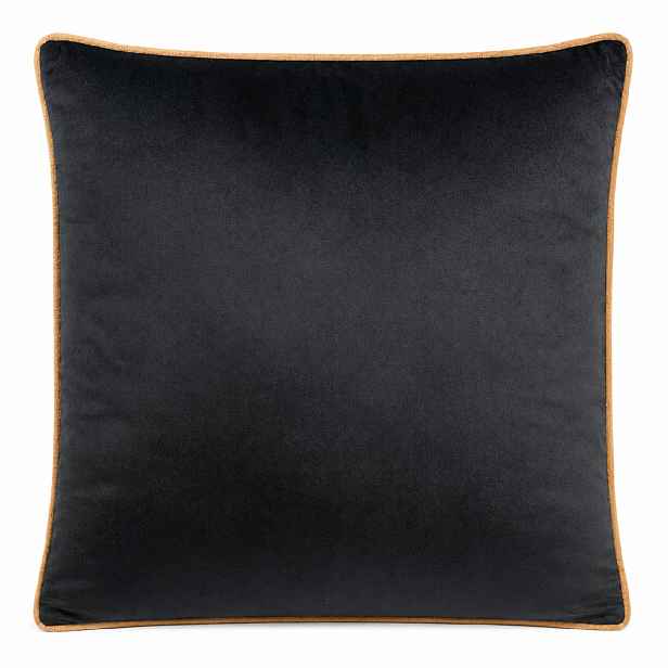 Povlak na polštář DUO COLORS černá/medová 40x40 cm Mybesthome