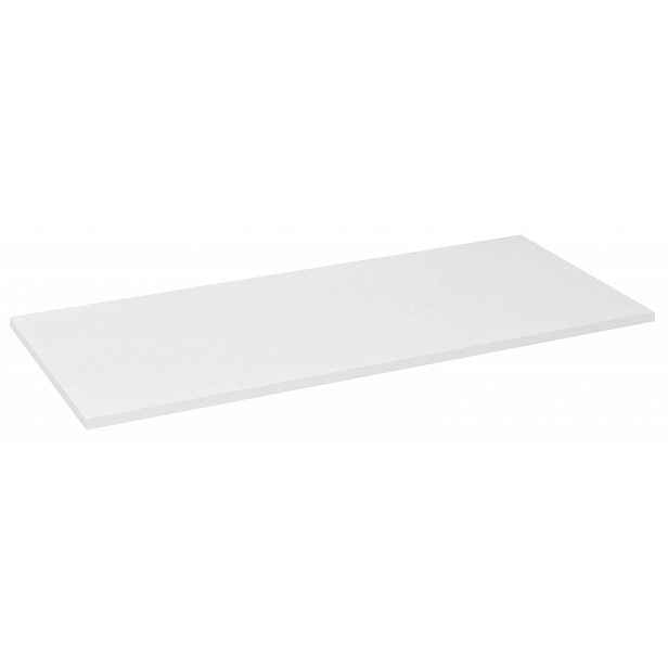 Sapho Ezara - Deska pod umyvadlo 122x47 cm, lesklá bílá EZD121-3030