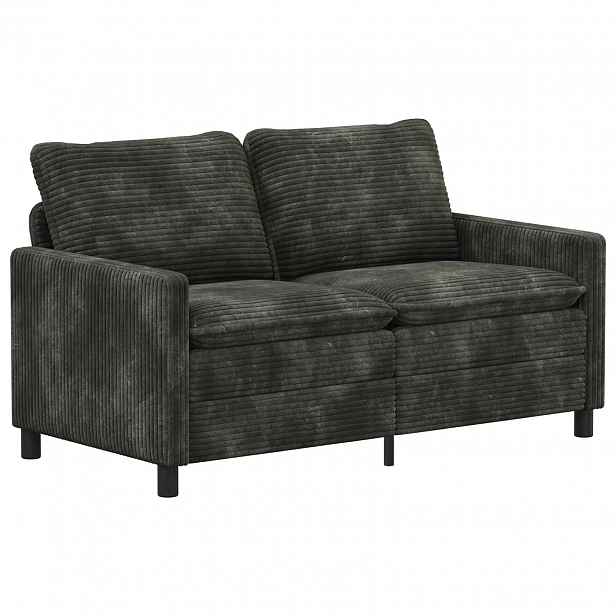 vidaXL Pohovka Antracitová 156 x 81 x 87,5 cm Polyester