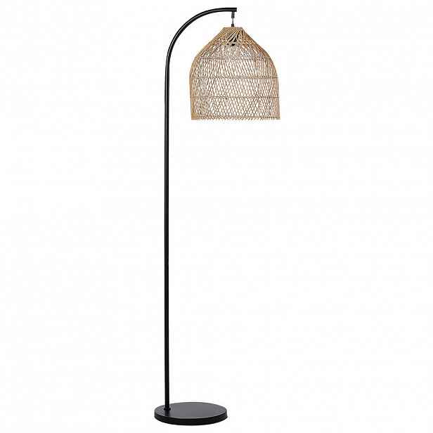 Beliani STOJACÍ LAMPA Bernica 36/36/165 cm