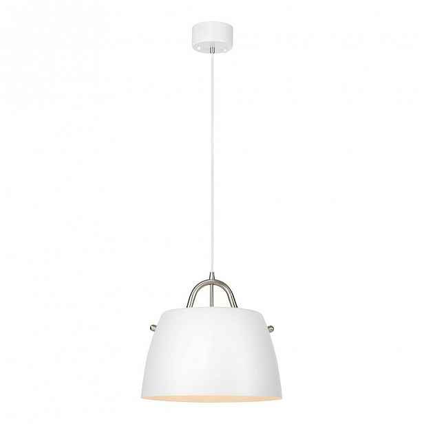 Bílé závěsné svítidlo Markslöjd Spin Pendant White