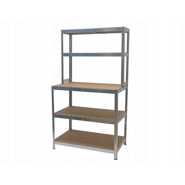 Matabro MB-SH08, Policový regál s pracovní plochou 5 polic 1000x600x1800mm