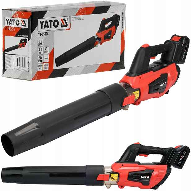 Foukač Yato 18V 570 m³/min 3,3 kg YT-85176 4AH Akumulátor