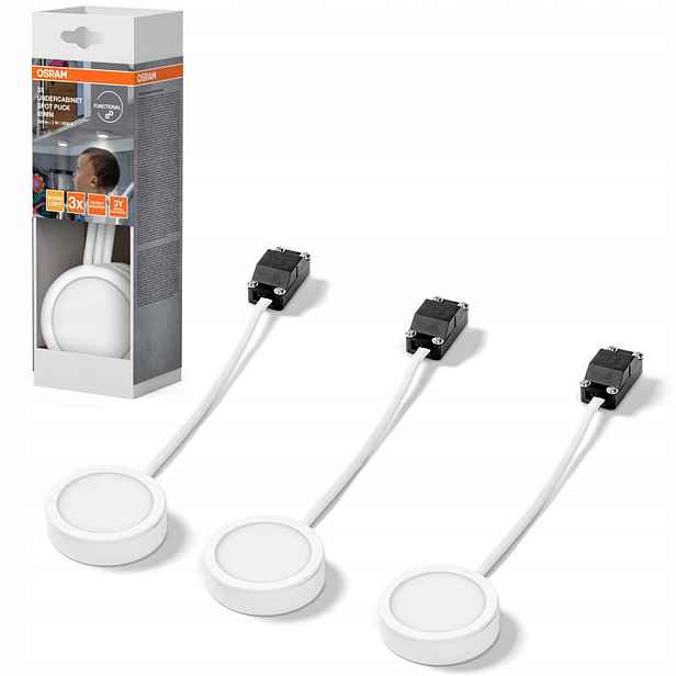 Podskříňková bodová Led lampa 3W 3000K 250lm Spot Puck Osram