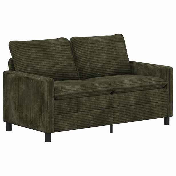 vidaXL Pohovka Zelená 156 x 81 x 87,5 cm Polyester