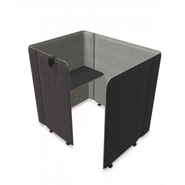 Zvukově izolační stěna Brainy Felt Grey
